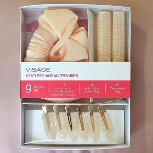 ViSAGE Volumizing Hair Accessories Set in Cream